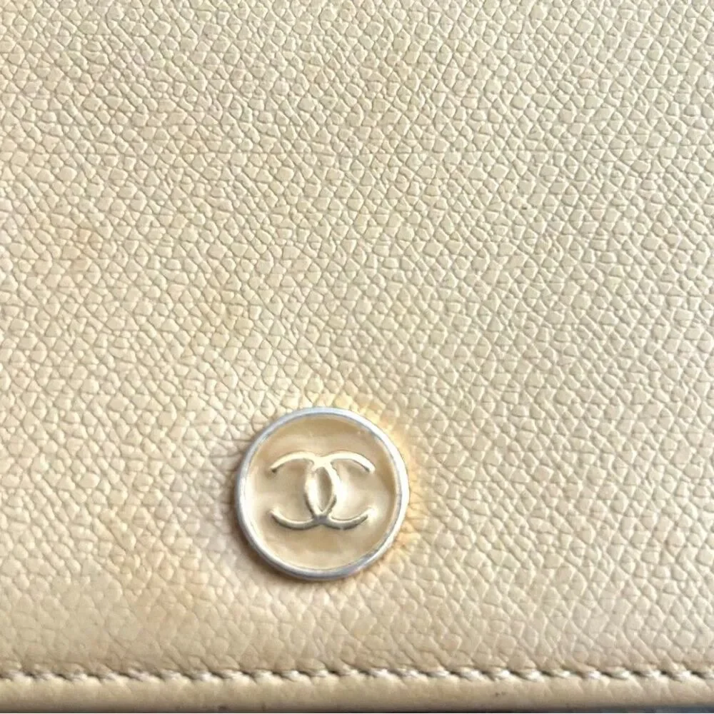 Vintage Chanel Gold Wallet